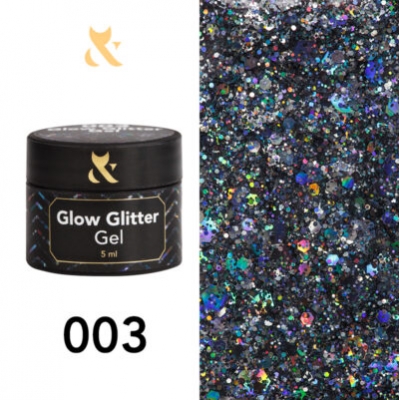 F.O.X Glow Glitter Gel 003
